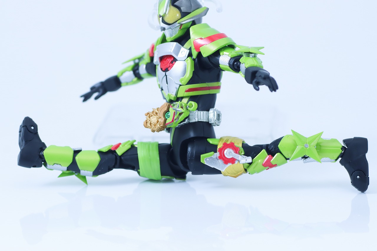 S.H.フィギュアーツ　仮面ライダータイクーン フィーバーニンジャフォーム　ケケラ　カエルの置物セット　レビュー　可動範囲