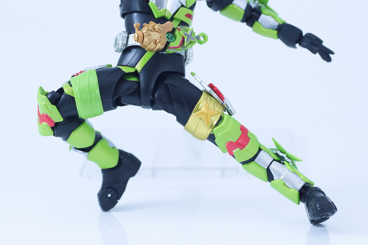 S.H.フィギュアーツ　仮面ライダータイクーン フィーバーニンジャフォーム　ケケラ　カエルの置物セット　レビュー　可動範囲