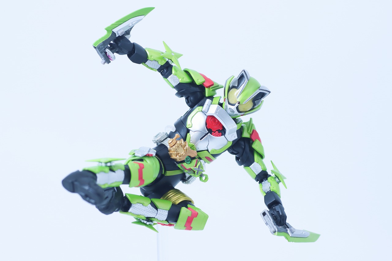 S.H.フィギュアーツ　仮面ライダータイクーン フィーバーニンジャフォーム　ケケラ　カエルの置物セット　レビュー　アクション