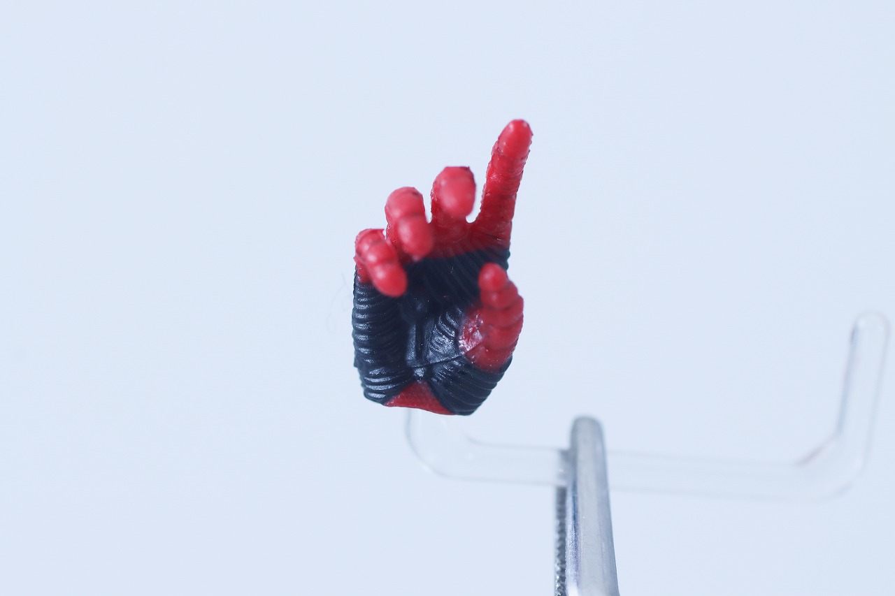 MAFEX　スパイダーマン　インテグレーテッド　スーツ　レビュー　付属品　手首