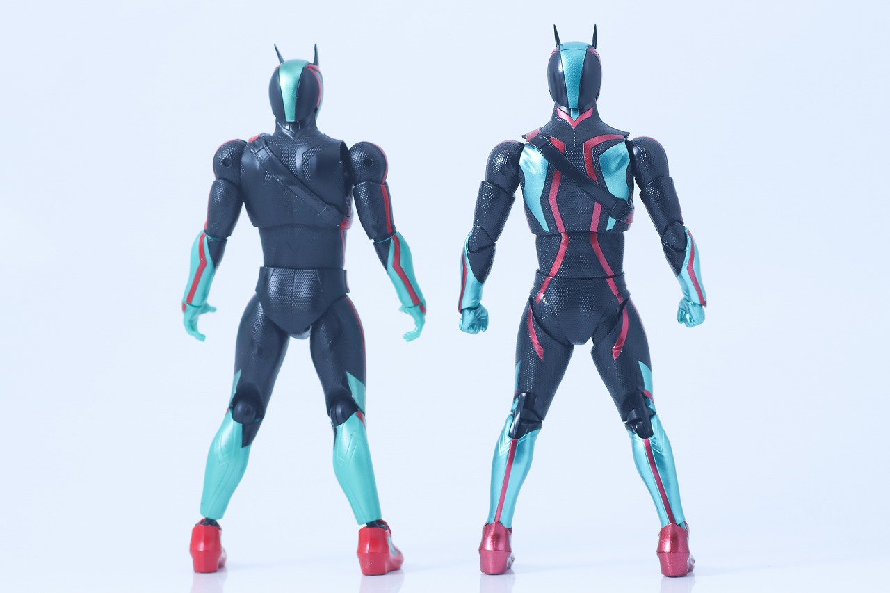 S.Hフィギュアーツ　仮面ライダーゼッツ フィジカムインパクト　レビュー　比較　仮面ライダーアクションフィギュア