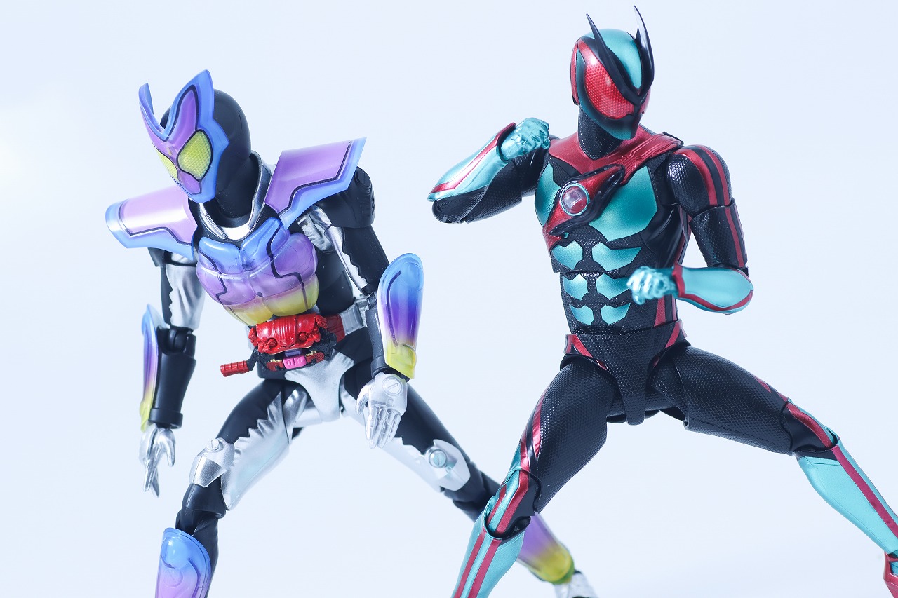 S.Hフィギュアーツ　仮面ライダーゼッツ フィジカムインパクト　レビュー　アクション　仮面ライダーガヴ ポッピングミフォーム