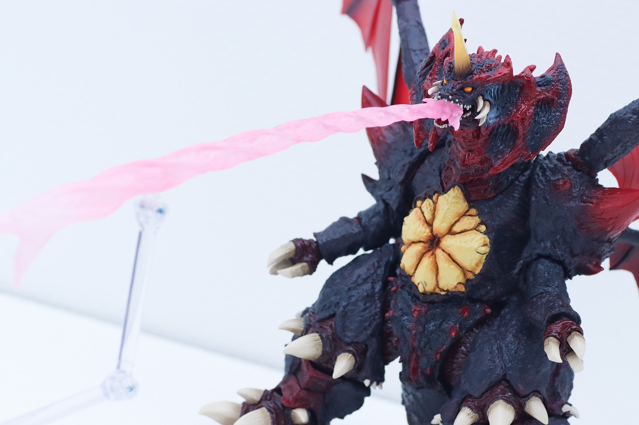 S.H.モンスターアーツ　デストロイア（完全体） 東京臨海副都心決戦ver.　レビュー　アクション