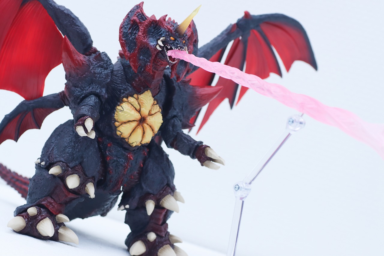 S.H.モンスターアーツ　デストロイア（完全体） 東京臨海副都心決戦ver.　レビュー　アクション
