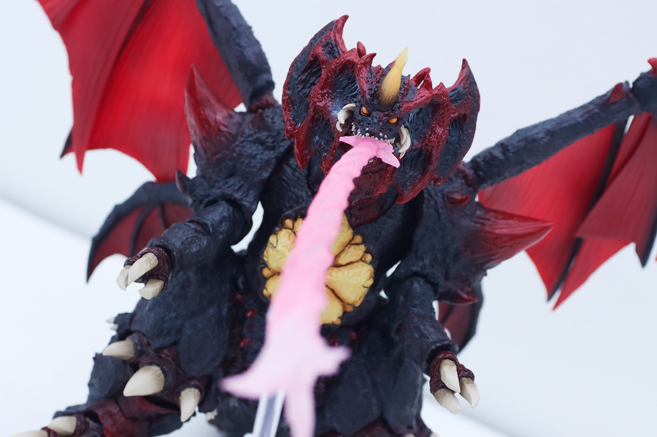 S.H.モンスターアーツ　デストロイア（完全体） 東京臨海副都心決戦ver.　レビュー　アクション