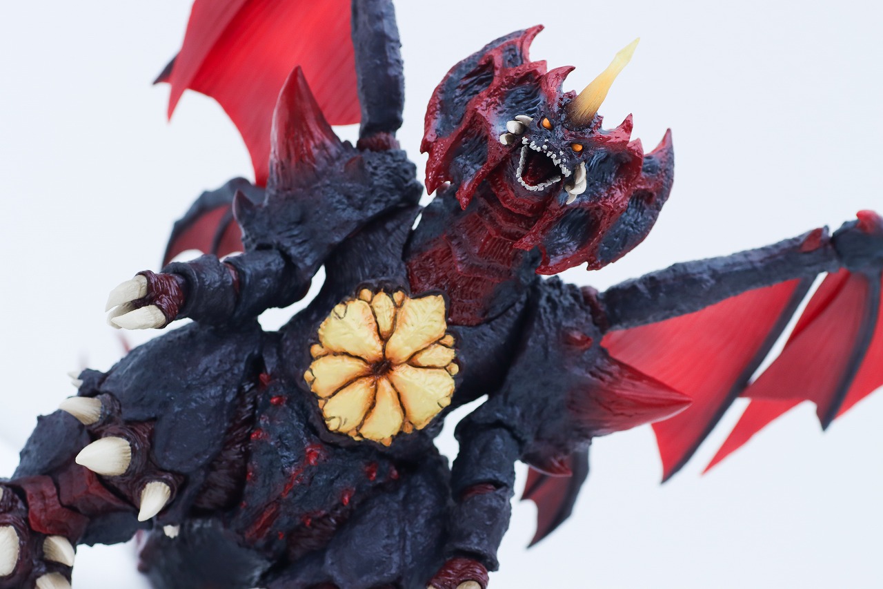 S.H.モンスターアーツ　デストロイア（完全体） 東京臨海副都心決戦ver.　レビュー　アクション