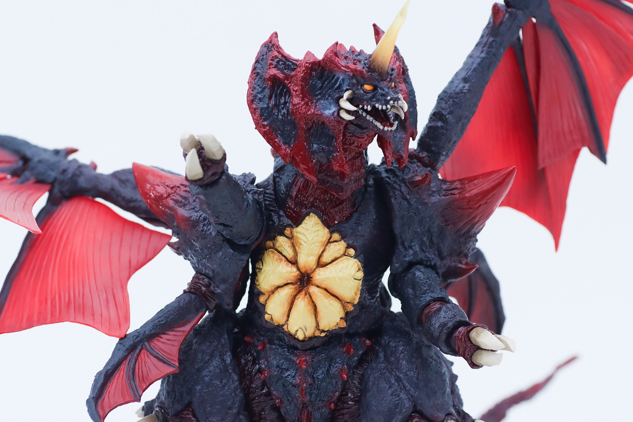 S.H.モンスターアーツ　デストロイア（完全体） 東京臨海副都心決戦ver.　レビュー　可動範囲