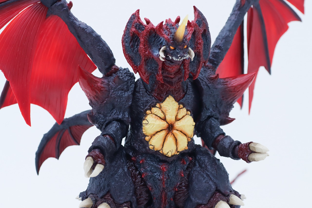 S.H.モンスターアーツ　デストロイア（完全体） 東京臨海副都心決戦ver.　レビュー　可動範囲