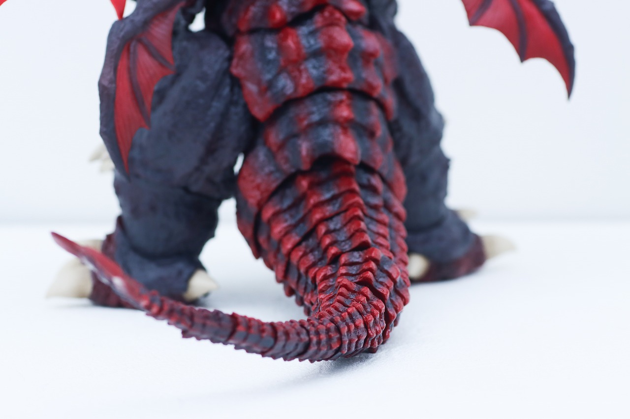 S.H.モンスターアーツ　デストロイア（完全体） 東京臨海副都心決戦ver.　レビュー　可動範囲