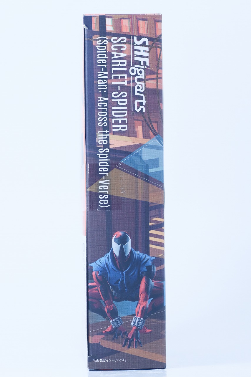S.H.フィギュアーツ　スカーレット・スパイダー（スパイダーマン：アクロス・ザ・スパイダーバース）　レビュー　パッケージ