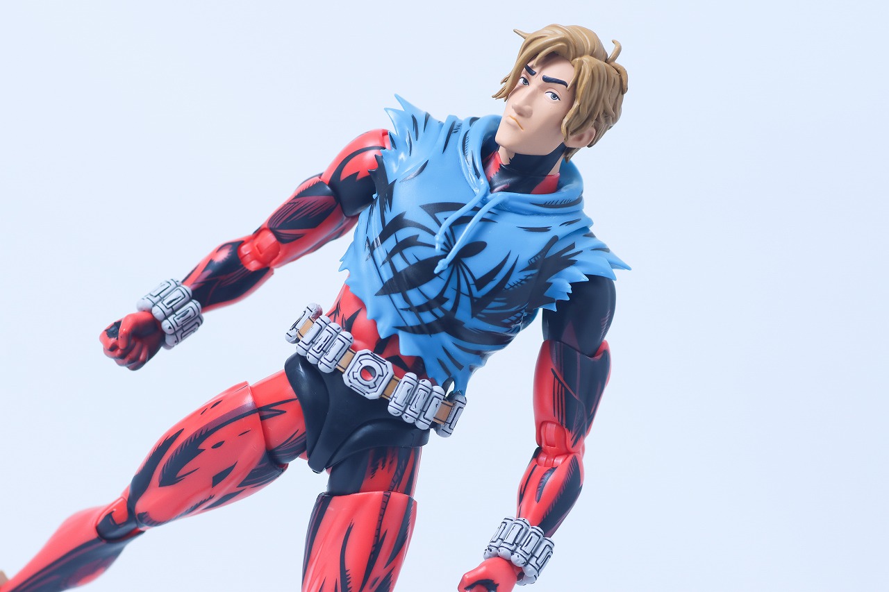 S.H.フィギュアーツ　スカーレット・スパイダー（スパイダーマン：アクロス・ザ・スパイダーバース）　レビュー　アクション