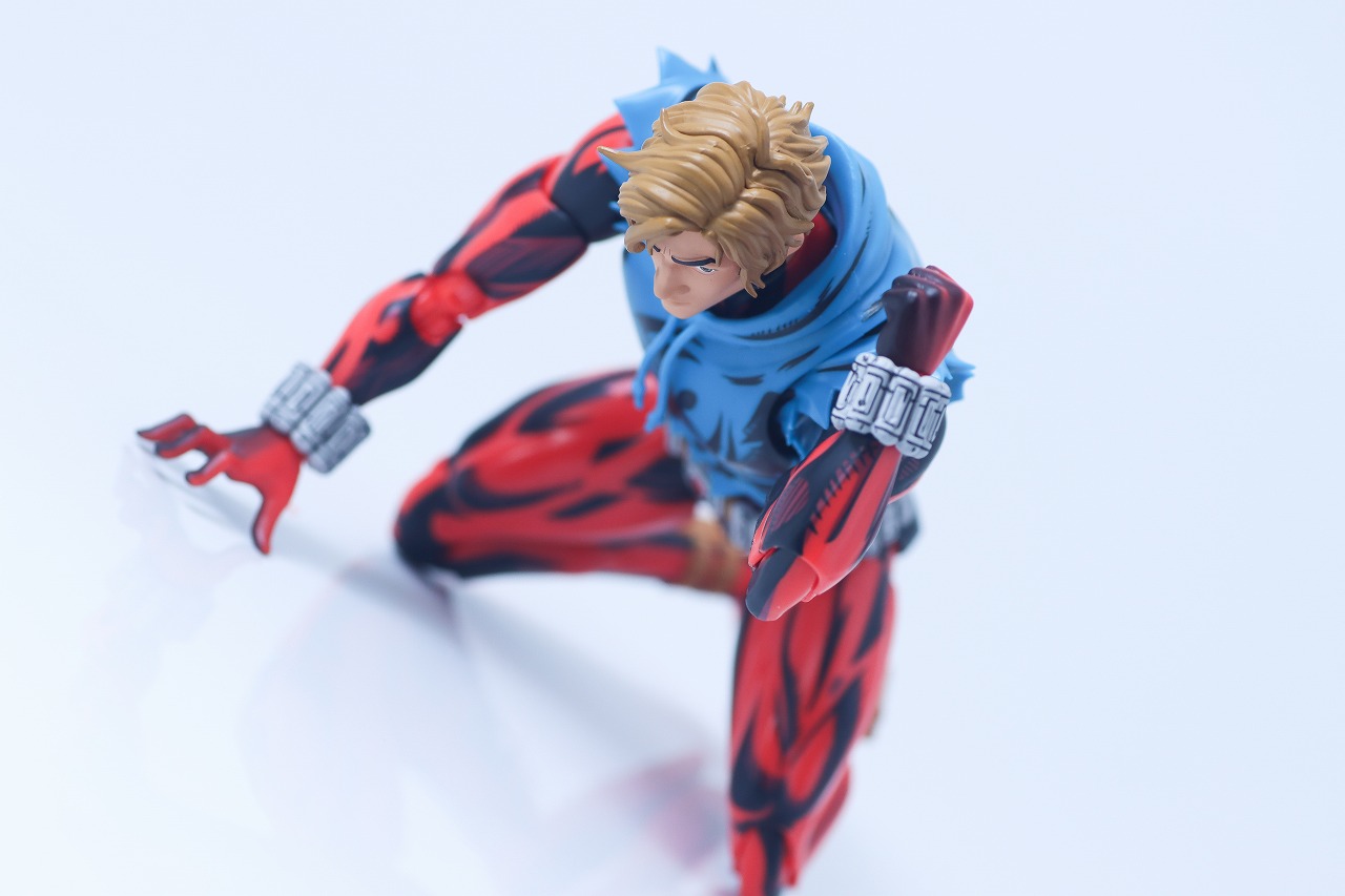 S.H.フィギュアーツ　スカーレット・スパイダー（スパイダーマン：アクロス・ザ・スパイダーバース）　レビュー　アクション