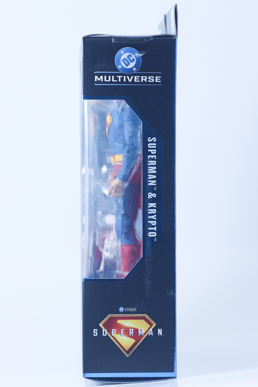 DCマルチバース　スーパーマン＆クリプト（『スーパーマン』）　レビュー　パッケージ