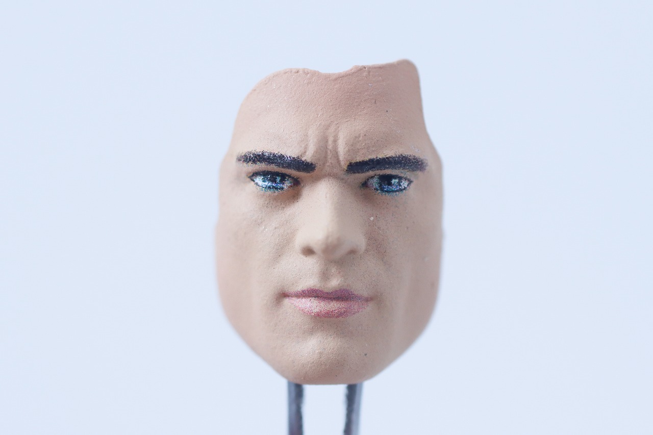 DCマルチバース　スーパーマン＆クリプト（『スーパーマン』）　レビュー　付属品　交換用フェイス