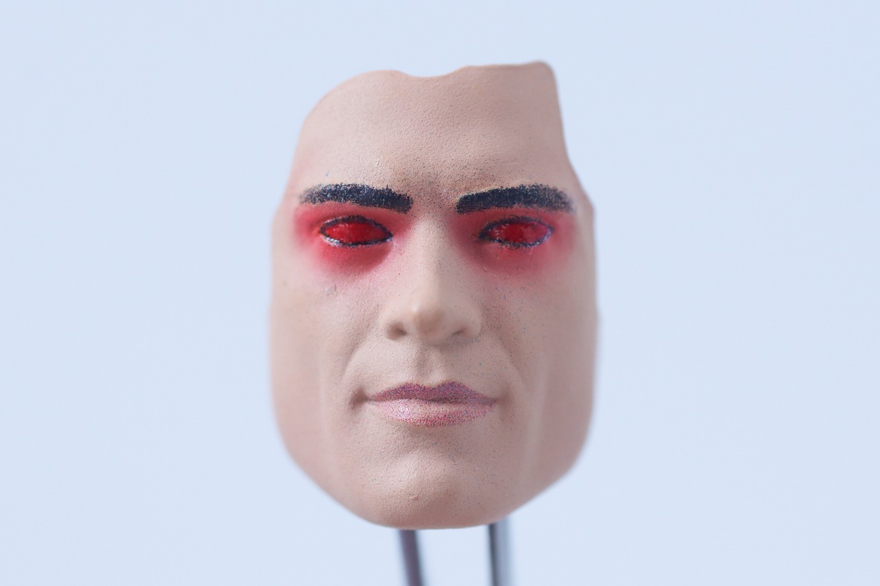 DCマルチバース　スーパーマン＆クリプト（『スーパーマン』）　レビュー　付属品　交換用フェイス