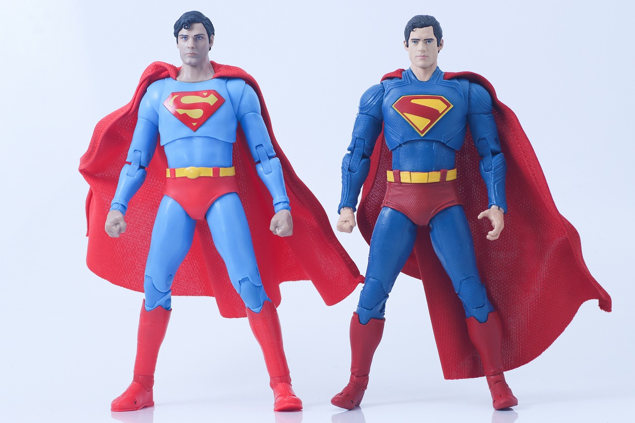 DCマルチバース　スーパーマン＆クリプト（『スーパーマン』）　レビュー　本体　比較　1978年