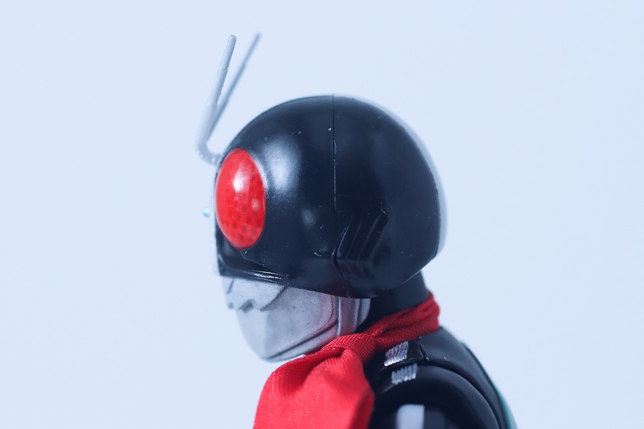 S.H.フィギュアーツ 真骨彫製法 仮面ライダー新2号 栄光の昭和ライダーエディション レビュー 付属品 客演 黒マスク