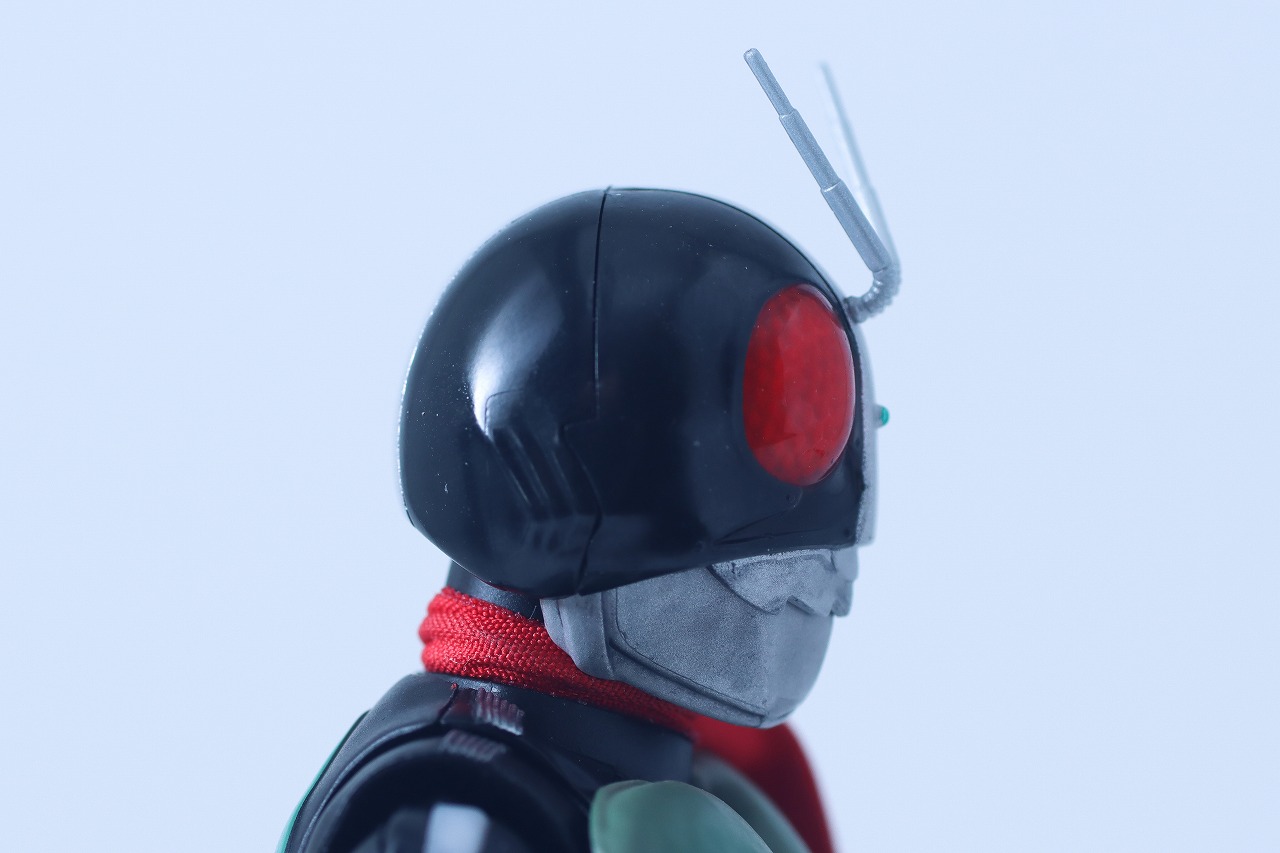 S.H.フィギュアーツ 真骨彫製法 仮面ライダー新2号 栄光の昭和ライダーエディション レビュー 付属品 客演 黒マスク