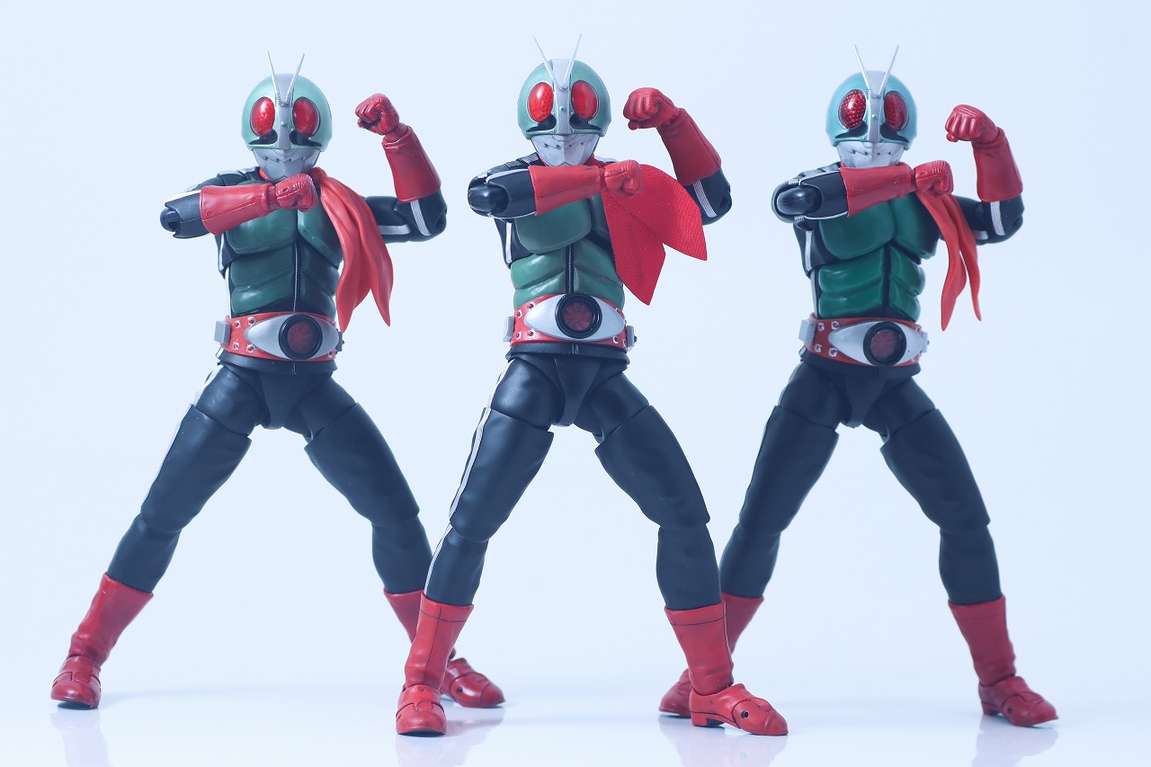 S.H.フィギュアーツ 真骨彫製法 仮面ライダー新2号 栄光の昭和ライダーエディション レビュー アクション