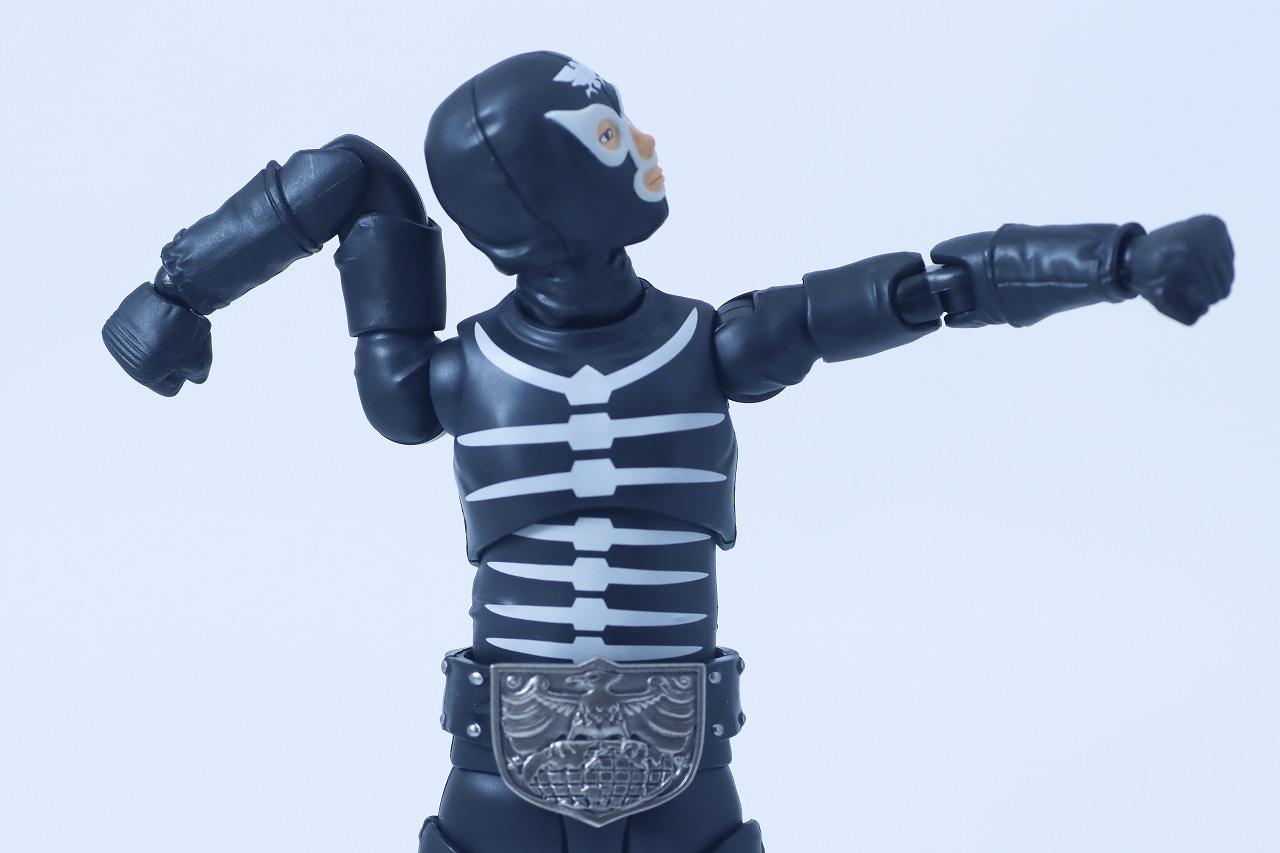 S.H.フィギュアーツ ショッカー戦闘員 地獄の昭和怪人エディション レビュー 可動範囲