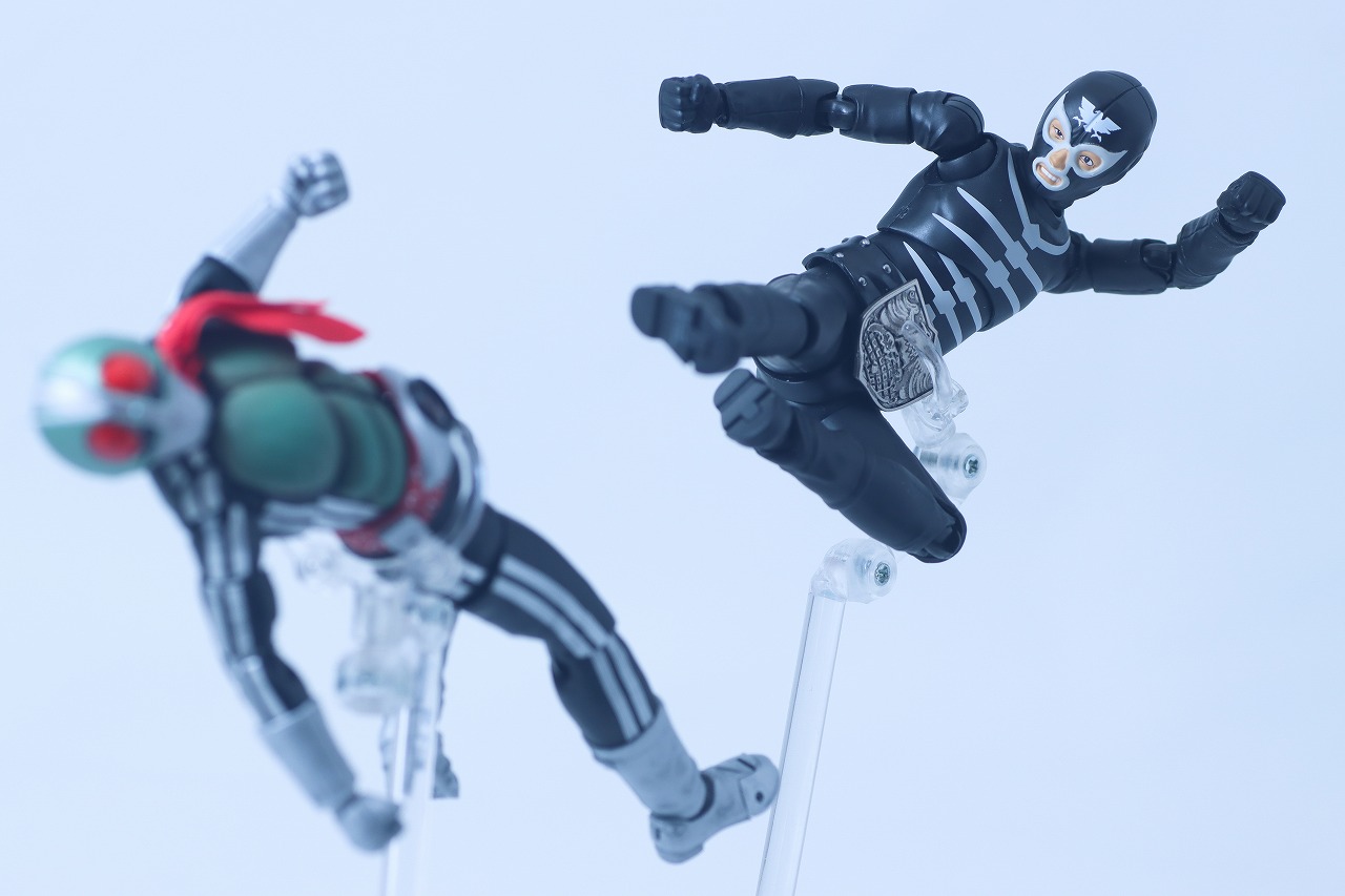 S.H.フィギュアーツ ショッカー戦闘員 地獄の昭和怪人エディション レビュー アクション 新1号