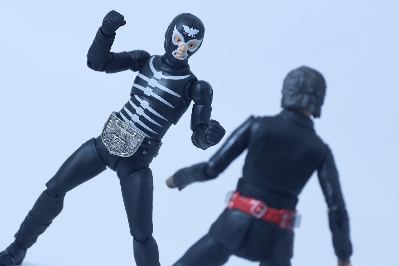 S.H.フィギュアーツ ショッカー戦闘員 地獄の昭和怪人エディション レビュー アクション 本郷猛