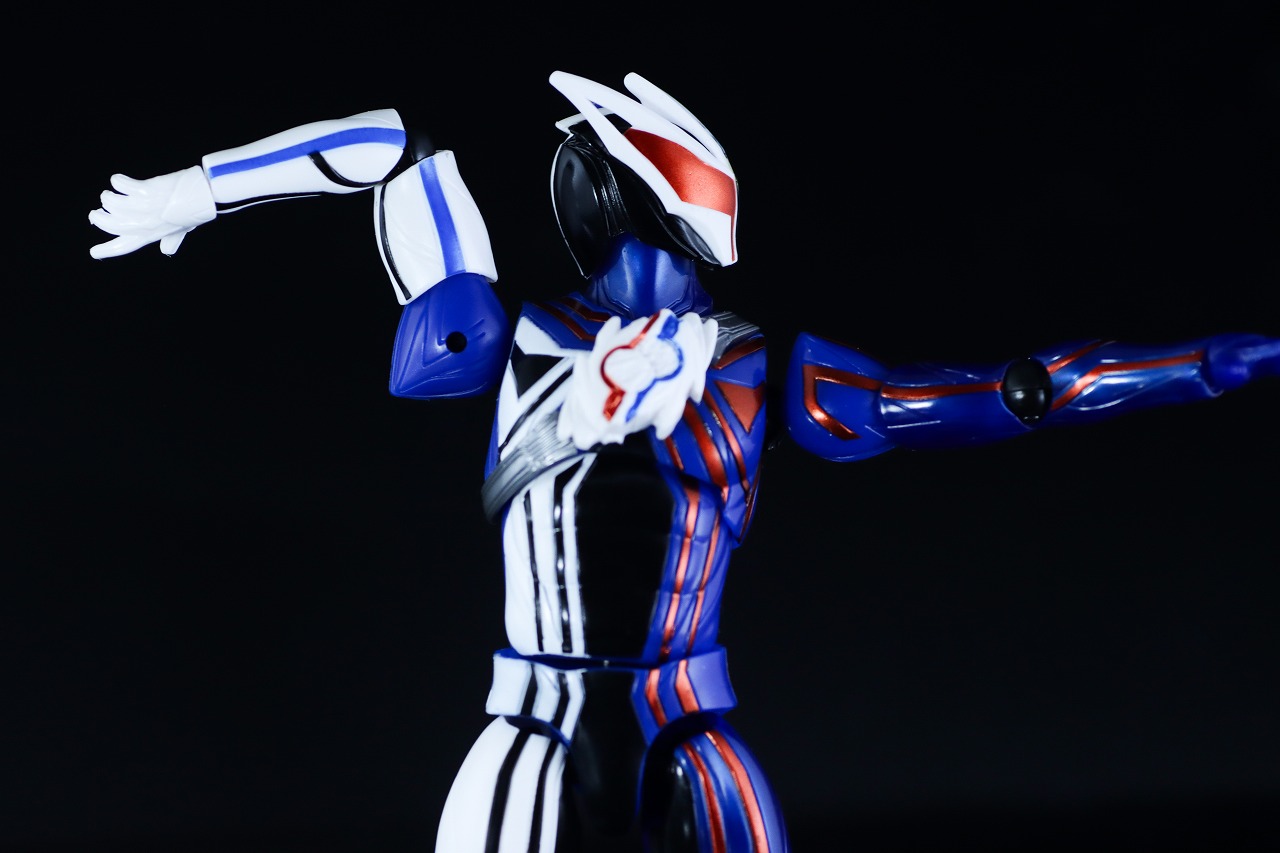 仮面ライダーアクションフィギュア 仮面ライダーノクス　レビュー　可動範囲