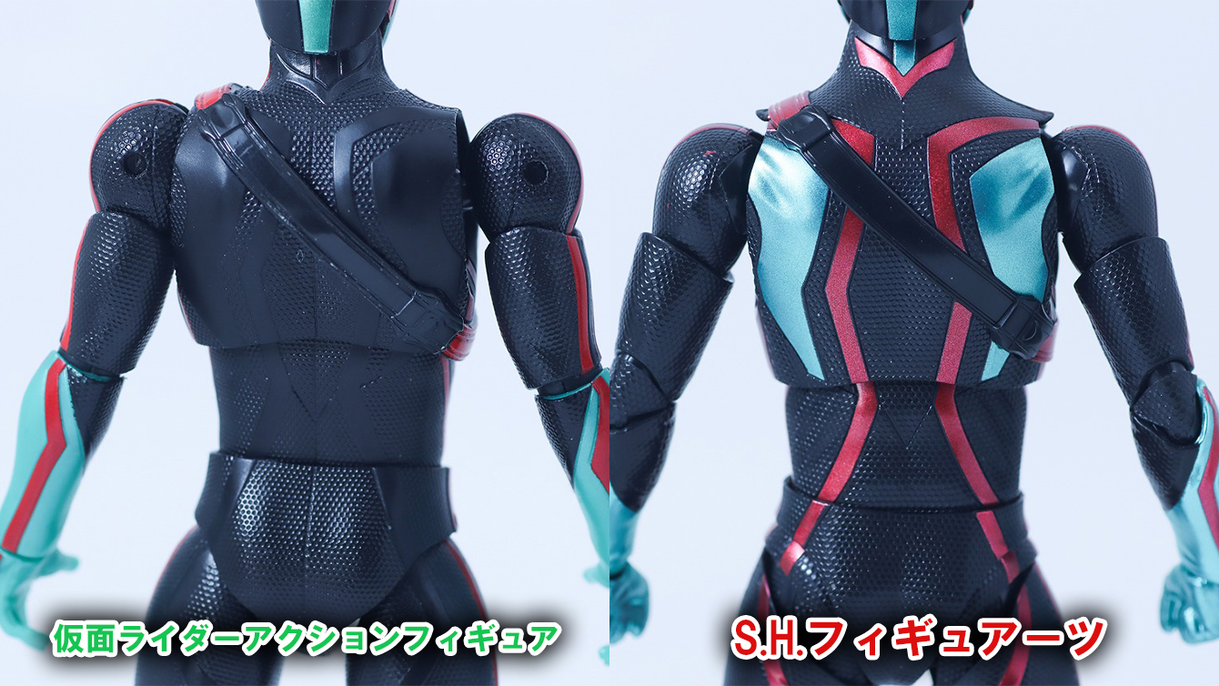 S.Hフィギュアーツ　仮面ライダーゼッツ フィジカムインパクト　レビュー　比較　仮面ライダーアクションフィギュア