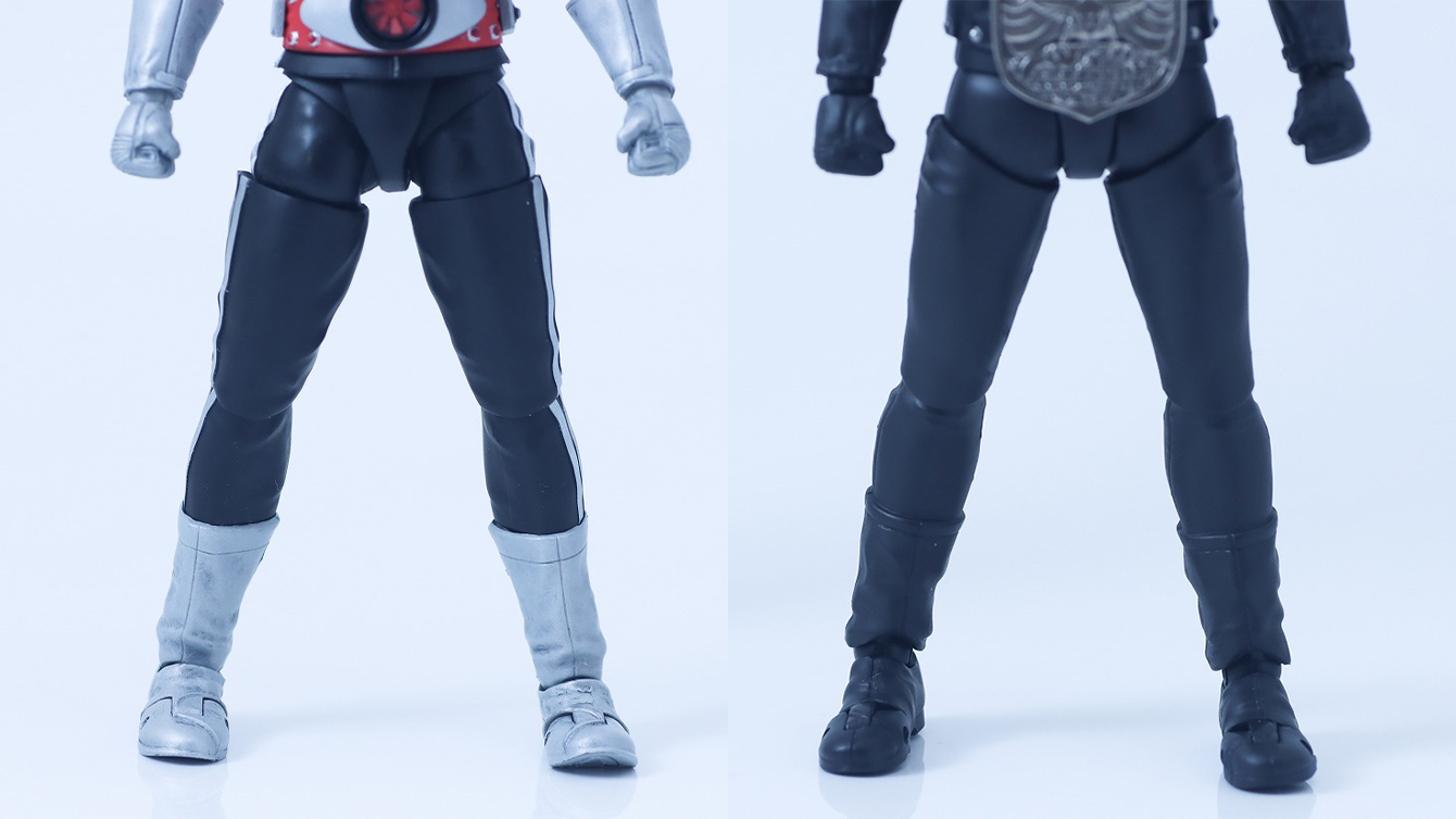 S.H.フィギュアーツ ショッカー戦闘員 地獄の昭和怪人エディション レビュー 比較 真骨彫製法 仮面ライダー新1号 栄光の昭和ライダーエディション