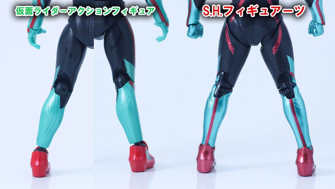 S.Hフィギュアーツ　仮面ライダーゼッツ フィジカムインパクト　レビュー　比較　仮面ライダーアクションフィギュア
