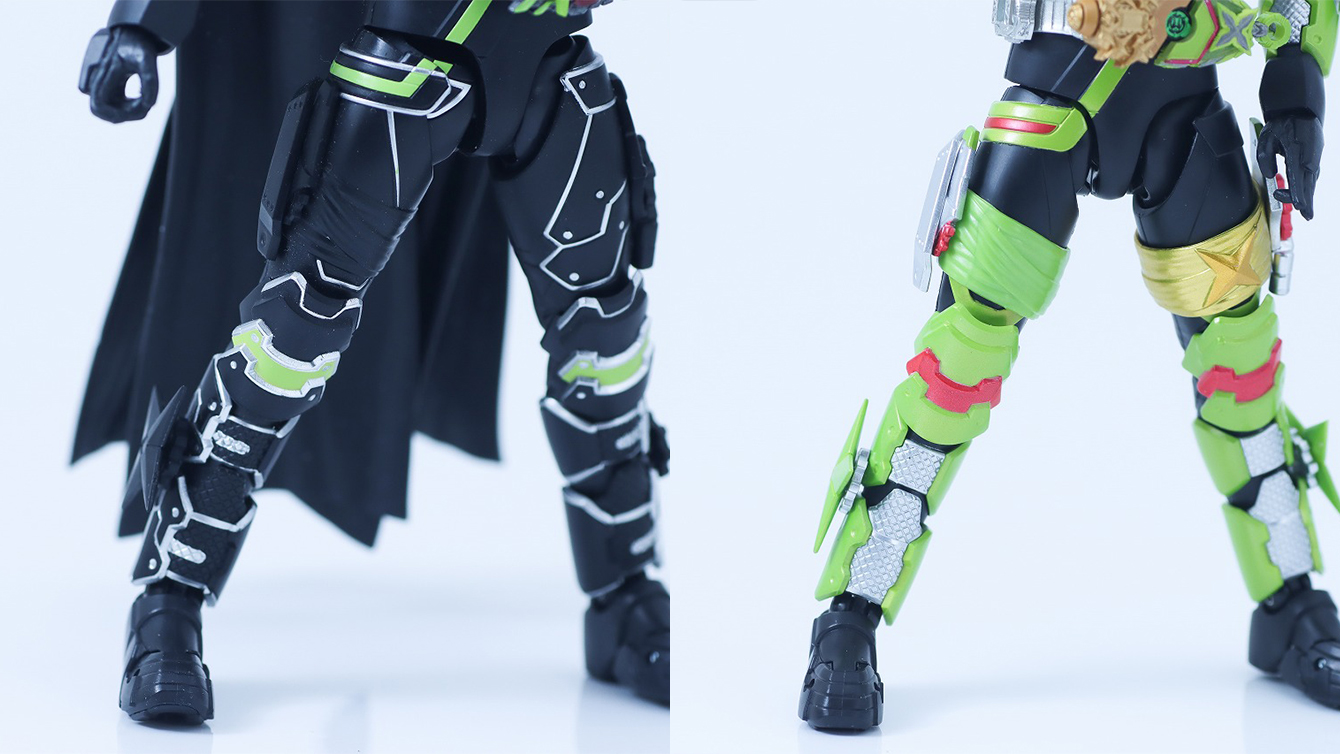 S.H.フィギュアーツ　仮面ライダータイクーン フィーバーニンジャフォーム　ケケラ　カエルの置物セット　レビュー　比較　ブジンソード