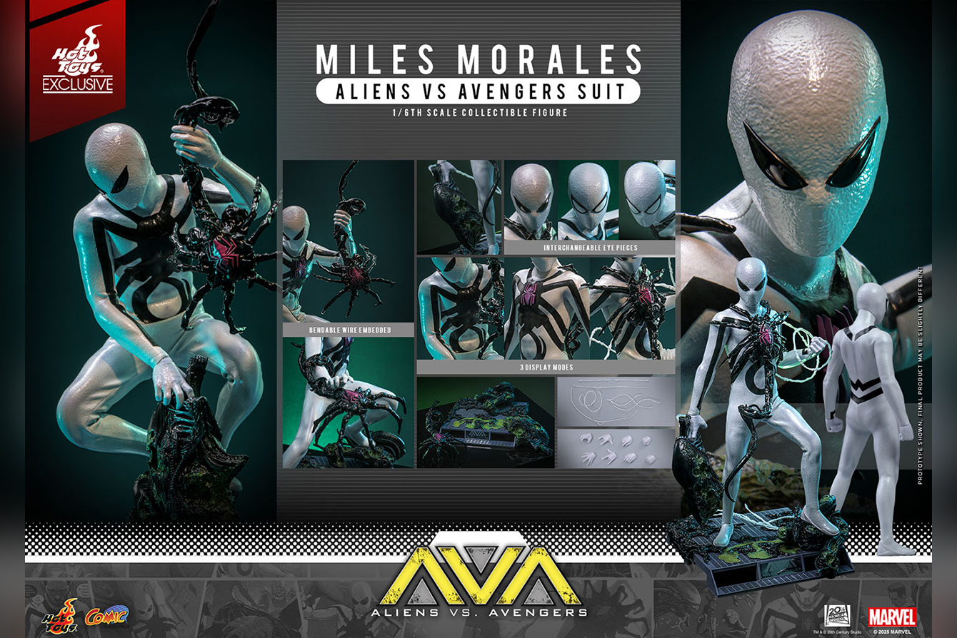 コミック・マスターピース　マイルス・モラレス／スパイダーマン（Aliens Vs. Avengersスーツ）
