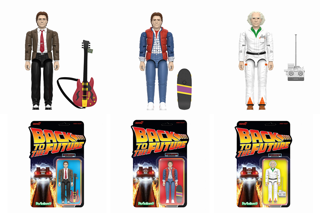 『バック・トゥ・ザ・フューチャー』1985年当時のレトロなアクションフィギュアが発売！