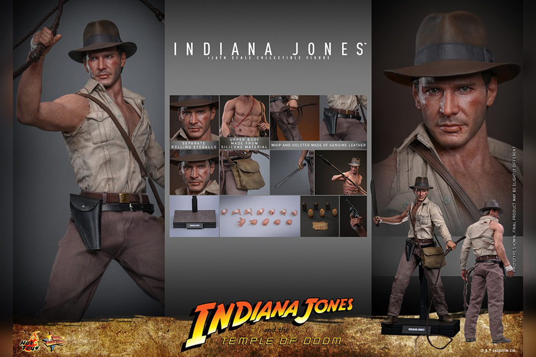 ホットトイズ新作!『魔宮の伝説』版の若き日のインディ・ジョーンズが27年2月に発売!