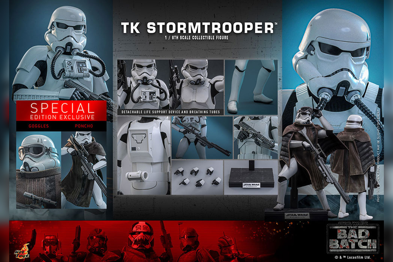 ホットトイズ新作！『スター・ウォーズ バッド・パッチ』TKストームトルーパーが27年2月発売！