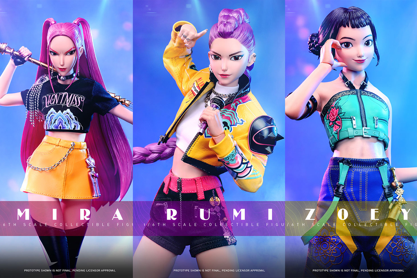 ホットトイズ新作！『KPOPガールズ! デーモン・ハンターズ』ルミ・ミラ・ゾーイが27年2月発売！