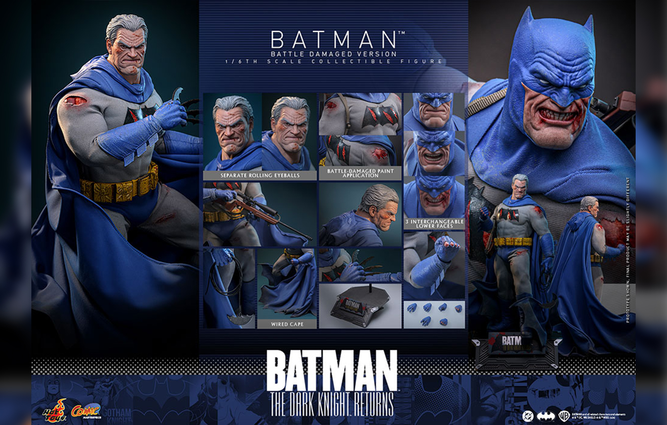 ホットトイズ新作!『バットマン:ダークナイト・リターンズ』バットマンが27年3月発売!