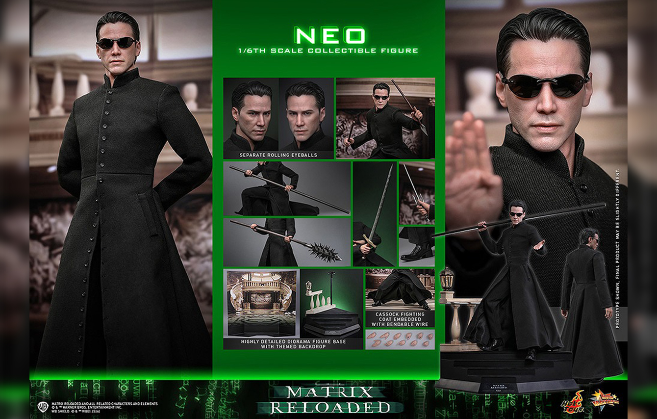 ホットトイズ新作！『マトリックス リローデッド』版ネオが27年4月発売！