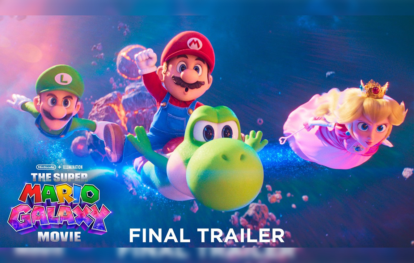 『ザ・スーパーマリオギャラクシー・ムービー』最終予告が解禁 ー ヨッシー役にはドナルド・グローヴァー